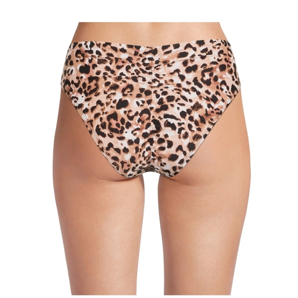 NWT Printed Ruched Back Low Rise Bottom.. - Picture 4 of 7